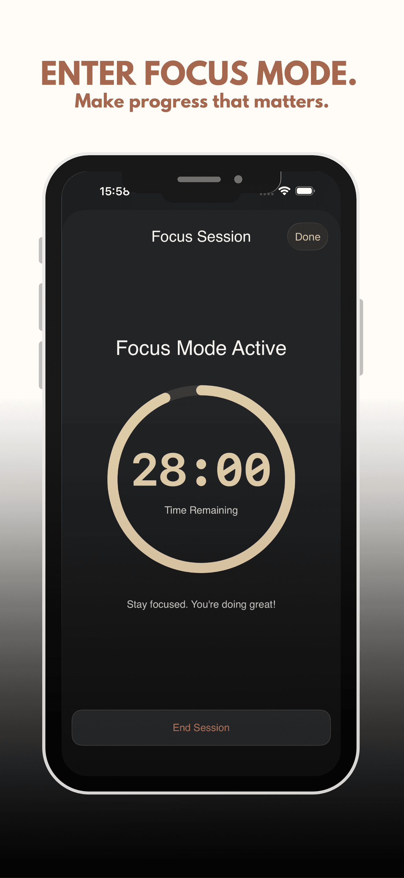 Focus Session Active